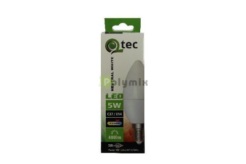 5W-E14 C37 LED gyertya izzó 4200K