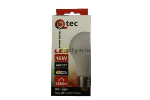 16W-E27 A60 LED izzó 2700K ÚJ!