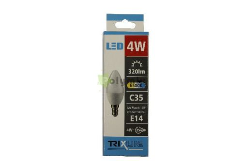 4W-E14 C35 gyertya LED izzó 6500K