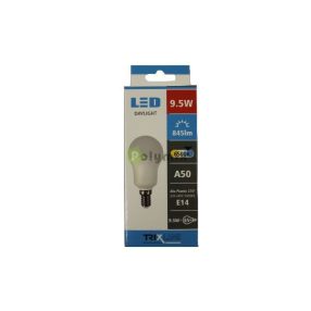 9,5W-E14 A50 270° LED izzó 6500K