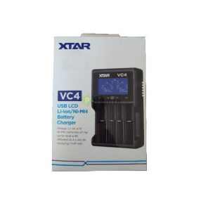 VC4 akkutöltő 4 db lithium akkuhoz