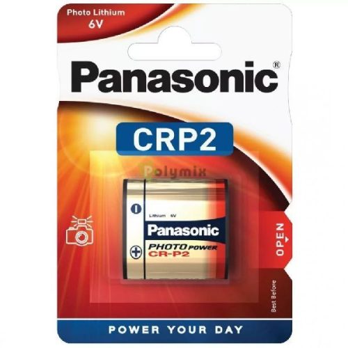 CR-P2 6V lítium fotóelem C/1