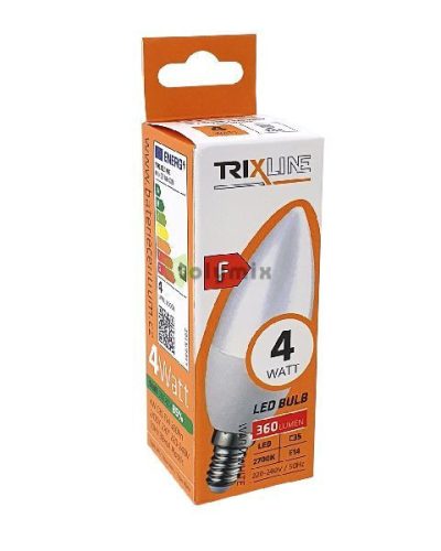 4W-E14 C35 gyertya LED izzó 2700K