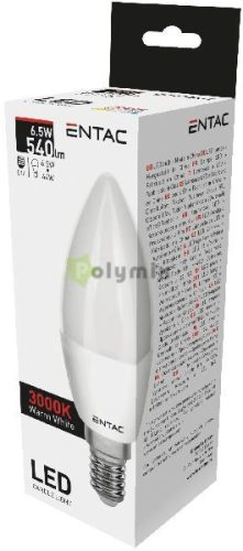 LED Candle 6.5W-E14 WW 3000K