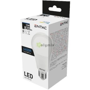 LED Globe E27 10W CW 6400K