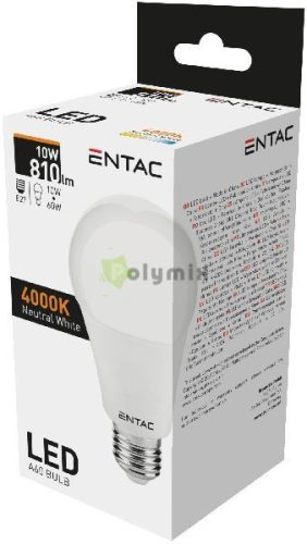 LED Globe E27 10W NW 4000K