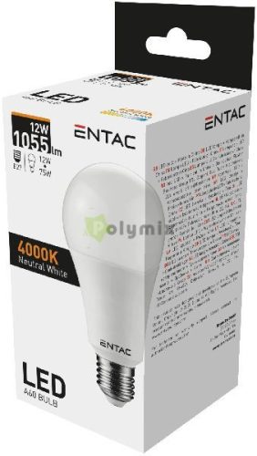 LED Globe E27 12W NW 4000K