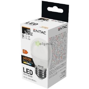 LED Mini Globe E27 4W NW 4000K