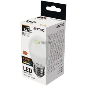 LED Mini Globe E27 6,5W NW 4000K