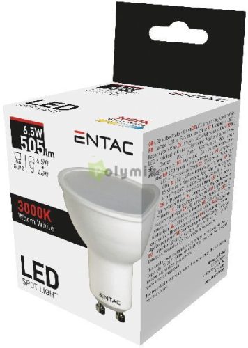 LED Spot Wide Angle GU10 6,5W WW 3000K