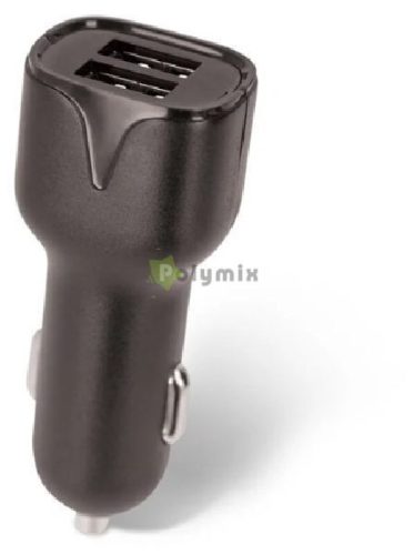 Maxlife Autós Töltő MicroUSB 2.4A Fekete + MicroUSB Kábel