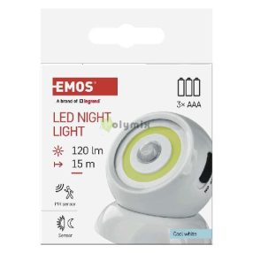 EMOS LED éjjeli fény mozgásérzékelővel
