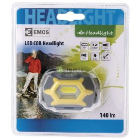 E-923 3W COB LED fejlámpa