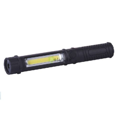 szerelőlámpa 3W + 1 COB LED fekete