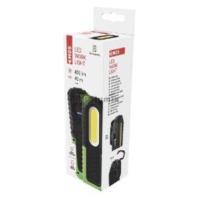 Akkumulátoros LED lámpa 5 W COB + 3W LED
