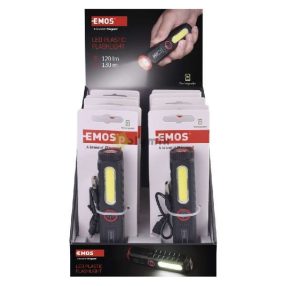 LED + COB LED ÚJRATÖLTHETŐ LÁMPA 120 lm 1 200 mAh