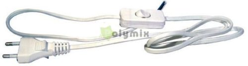Flexo vezeték 2 x 0,75mm 3m-es kapcsolóval