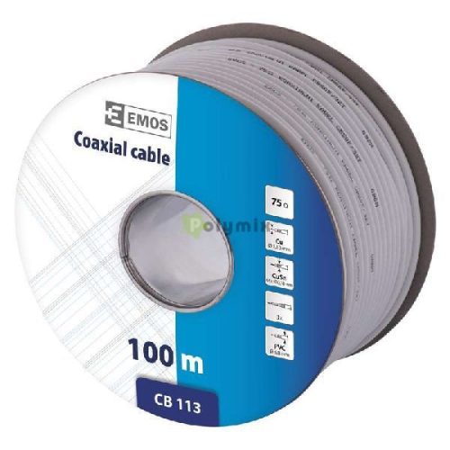 Koax kábel CB113 100m