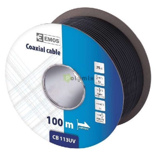 Koax kábel CB113UV 100m