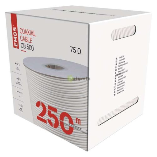 Koax kábel CB113 LSZH 250m