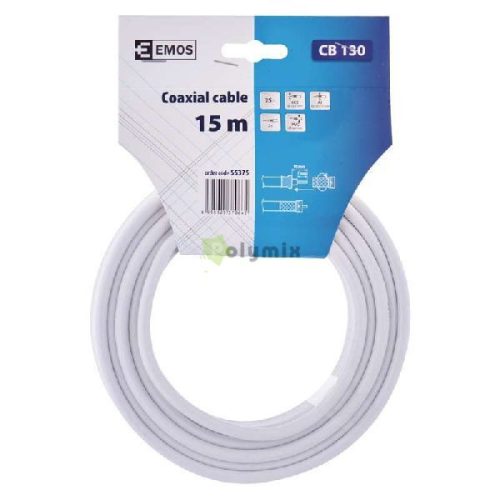 Koax kábel CB130 15m