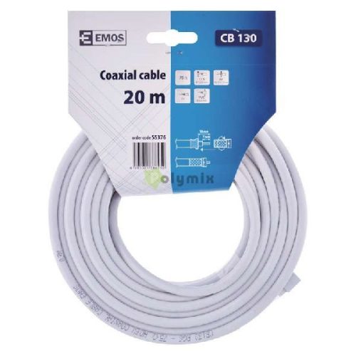 Koax kábel CB130 20m