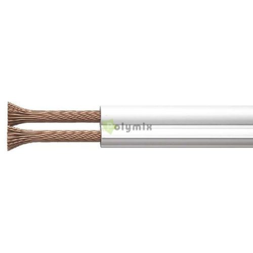 hangfal káb.2×0,75 fehér