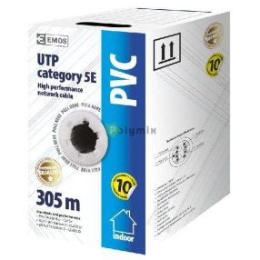 UTP adatkábel CAT5E PVC 305m