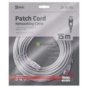 UTP patch kábel CAT5E PVC 15m
