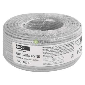 UTP kábel CAT5E PVC CCA, 100m