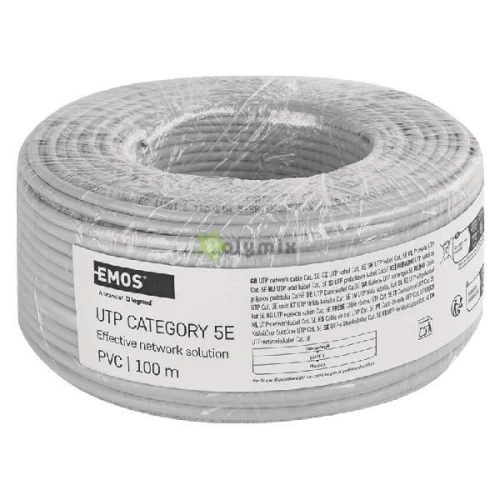 UTP kábel CAT5E PVC CCA, 100m