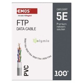 EMOS FTP kábel CAT 5E 100m
