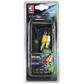 AV kábel 3RCA -3RCA 1,5m