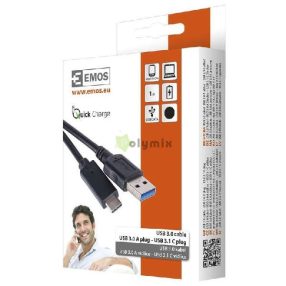 USB 3.0 A/M - USB 3.1 C/M 1m