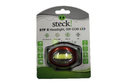 5W COB LED fejlámpa