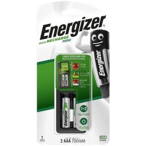 Akkutöltő Mini + 2db 700mAh AAA