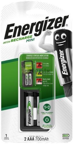 Akkutöltő Mini + 2db 700mAh AAA