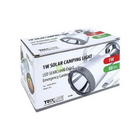 1W LED napelemes kempinglámpa