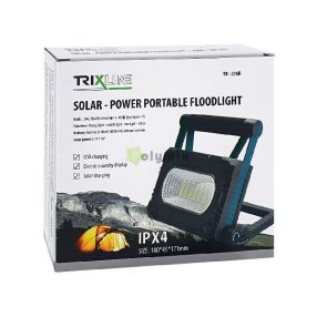   30W hordozható akkumlátoros LED fényvető munkalámpa SOLAR
