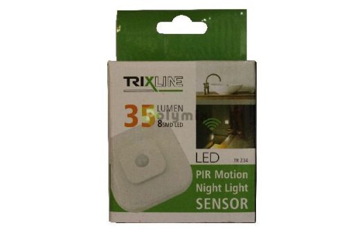 8 SMD LED szenzoros éjszakai fény TR 234 (elemes)