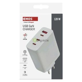 EMOS Univerzális USB töltő GaN PD 120 W max.