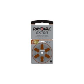 Rayovac hallókészülék elem 312 (PR41)