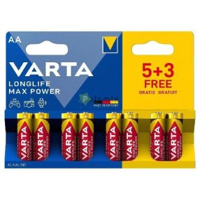 LR6 Longlife Max Power ceruza 5+3 tartós elem