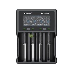 VC4SL akkutöltő 4db lithium/Ni-Mh/Ni-Cd akkuhoz