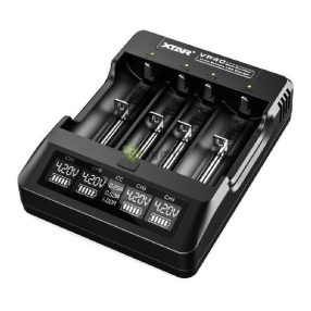VP4C akkutöltő 4 db lithium akkuhoz