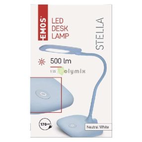 STELLA LED asztali lámpa kék
