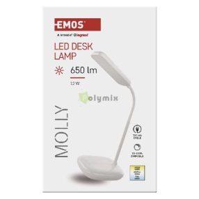 LED MOLLY ASZTALI LÁMPA FEHÉR