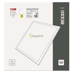 EMOS LED PANEL REXXO BEÉPÍTHETŐ 36W NW UGR