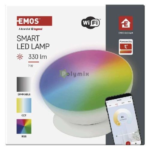 GoSmart LED hangulatlámpa, fehér, meleg fehér–hideg fehér/ RGB, WiFi