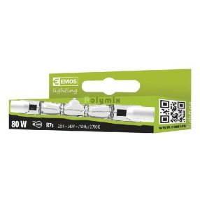 80W-78mm R7S ECO lineáris halogén izzó